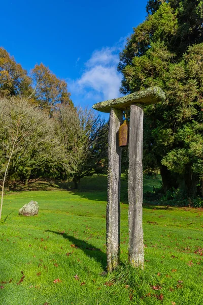 Hermosa Campana Jardín Cerca Wellington Nueva Zelanda — Foto de Stock