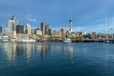 Auckland, Yeni Zelanda: Arka planda Auckland City, Yeni Zelanda