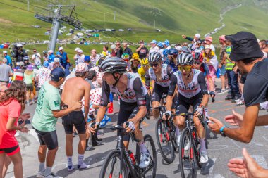 Pyerenees dağlarındaki Col du Tourmalet Le Tour de France 2023 'ün 6.