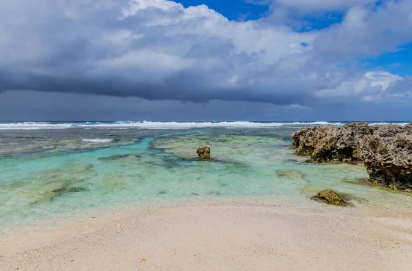 Beach Efate Island Vanuatu Port Vila Famous Beach East Coast — Stock Photo, Image