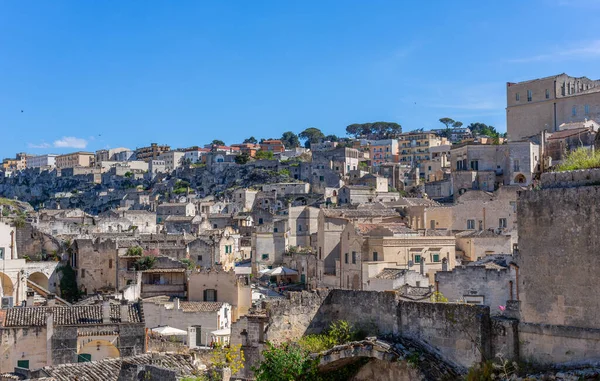 Matera, İtalya: Antik Unesco mirası Matera (Sassi di Matera), Basilicata, güney İtalya. Tarih öncesi mağara evleri