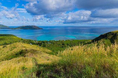 Yasawa adası grubu, Fiji, Güney Pasifik adaları.,
