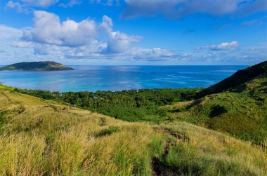 Yasawa adası grubu, Fiji, Güney Pasifik adaları.,