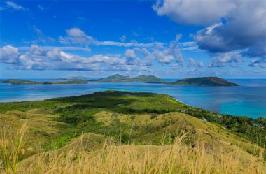Yasawa adası grubu, Fiji, Güney Pasifik adaları.,