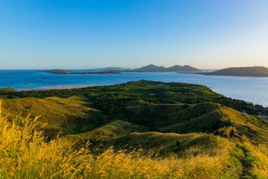 Yasawa adası grubu, Fiji, Güney Pasifik adaları.,