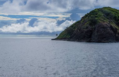 Yasawa Adaları, Fiji Naviti Adaları kıyı şeridi manzarası. Bu takımada yaklaşık 20 volkanik adadan oluşur.