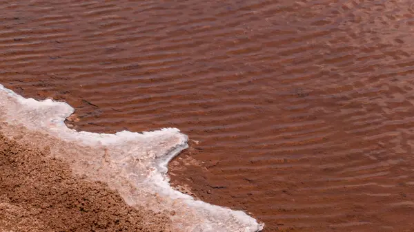 Salt Deposits Island Sal Cape Verde — Stock Photo, Image
