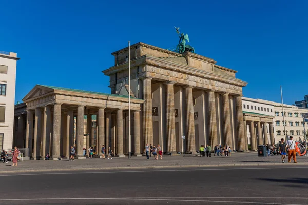 Berlijn Duitsland Brandenburger Tor Het Centrum Van Berlijn Duitsland — Stockfoto