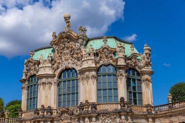 Dresden, Almanya: Zwinger 'de Wallpavillon, Dresden' de saray kompleksi