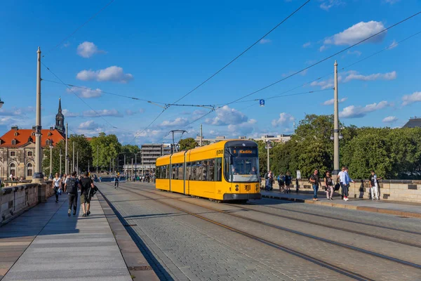 Dresden, Almanya: Dresden 'in Altstadt ilçesinde sokak manzarası