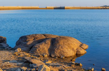 Portekiz, Serra da Estrela 'da Lagoa do Viriato' nun uzun pozlama görüntüsü