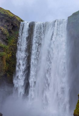 Skogar İzlanda, Skogafoss Şelalesi Güney İzlanda