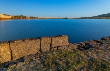 Portekiz, Serra da Estrela 'da Lagoa do Viriato' nun uzun pozlama görüntüsü