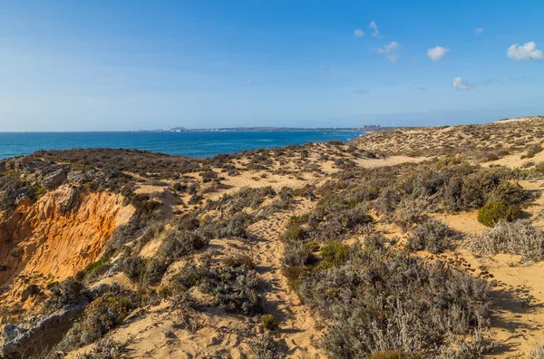 ポルトガルのアレンテージョのサン トループ海岸の風景 ストック画像