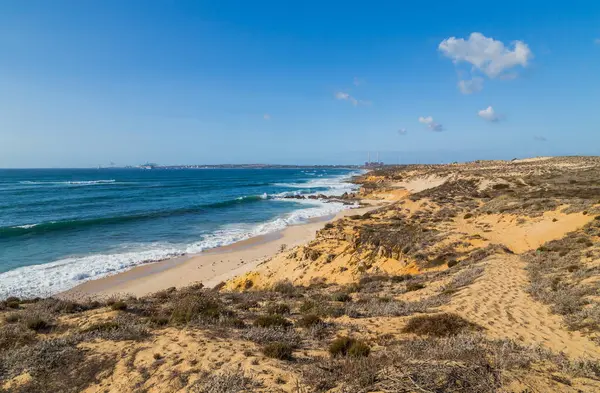 Sao Torpes 'un Alentejo, Portekiz' deki manzarası