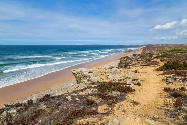 ポルトガルのアレンテージョのサン トループ海岸の風景 ロイヤリティフリーのストック写真