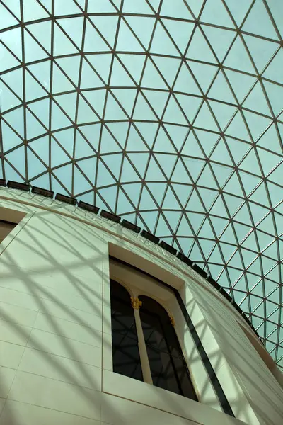 人間の歴史と文化の大英博物館の詳細 ロンドン ストック写真