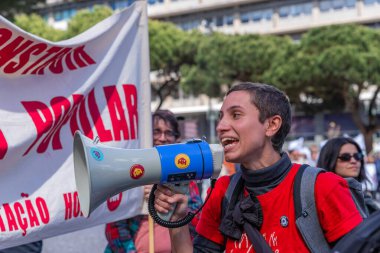 Porto, Portekiz: 1 Mayıs 'ın Kutlaması ve Protestosu Portekiz' de, İşçi Bayramı 'nda, Porto, Portekiz' de