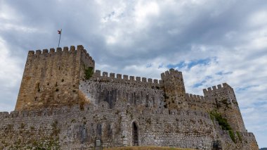 Portekiz, Montemor-o-Velho 'daki harabe şatonun detayları