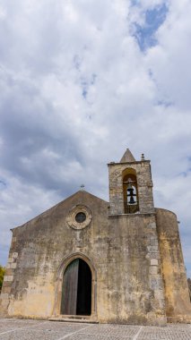 Church of Santa Maria de Alcacova in the castle at Montemor-o-Velho, Portugal clipart