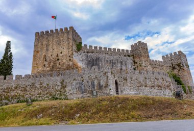 Portekiz, Montemor-o-Velho 'daki harabe şatonun detayları
