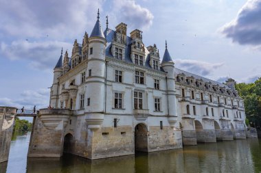Blois, Fransa: Loire 'de demirli kale: Chateau de Chenonceau, 1515 ve 1522 yılları arasında inşa edildi, Blois, Fransa