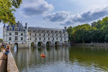 Blois, Fransa: Loire 'de demirli kale: Chateau de Chenonceau, 1515 ve 1522 yılları arasında inşa edildi, Blois, Fransa