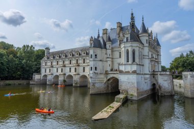 Blois, Fransa: Loire 'de demirli kale: Chateau de Chenonceau, 1515 ve 1522 yılları arasında inşa edildi, Blois, Fransa