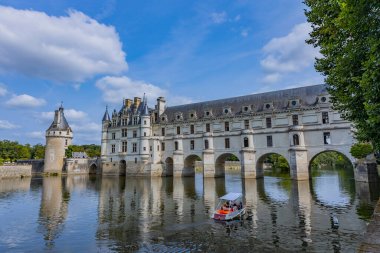 Blois, Fransa: Loire 'de demirli kale: Chateau de Chenonceau, 1515 ve 1522 yılları arasında inşa edildi, Blois, Fransa
