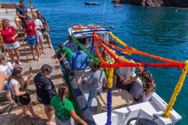 Berlenga Adası, Portekiz: Aziz Vaftizci Yahya 'nın onuruna düzenlenen festival, Berlenga Adası, Peniche. Portekiz