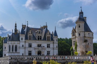 Blois, Fransa: Loire 'de demirli kale: Chateau de Chenonceau, 1515 ve 1522 yılları arasında inşa edildi, Blois, Fransa
