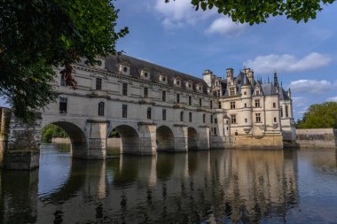 Blois, Fransa: Loire 'de demirli kale: Chateau de Chenonceau, 1515 ve 1522 yılları arasında inşa edildi, Blois, Fransa