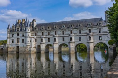 Blois, Fransa: Loire 'de demirli kale: Chateau de Chenonceau, 1515 ve 1522 yılları arasında inşa edildi, Blois, Fransa