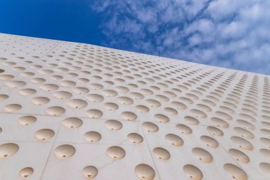 Las Palmas, Gran Canaria, Kanarya Adaları, İspanya: Las Palmas 'taki yeni akvaryumun dış duvarının ayrıntıları