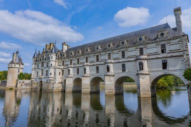 Blois, Fransa: Loire 'de demirli kale: Chateau de Chenonceau, 1515 ve 1522 yılları arasında inşa edildi, Blois, Fransa