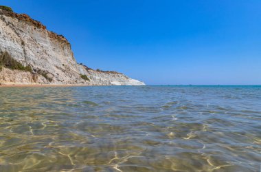 Scala dei Turchi Plajı (Türklerin Merdivenleri) Sicilya, İtalya