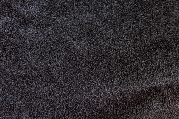 Koyu Kahverengi Çatlamış Deri Doku Arka Planı — Stok fotoğraf