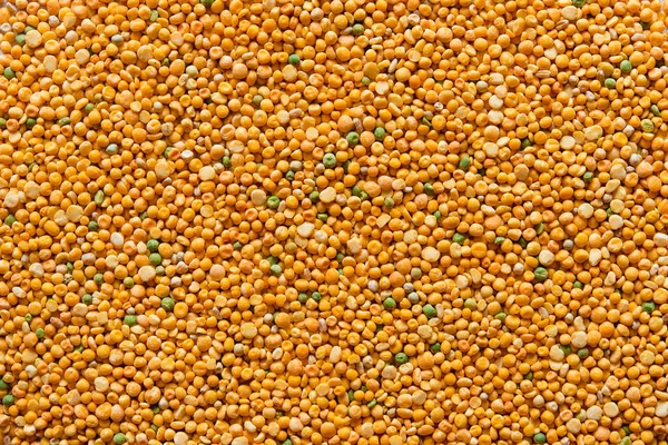 Dry Split Green Yellow Peas Texture Background Great Soups — Stock Photo, Image