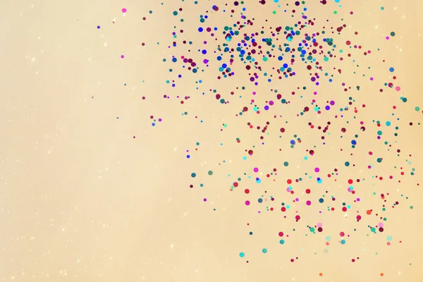 Abstract Colorful Backdrop Dots Confetti — Stockfoto