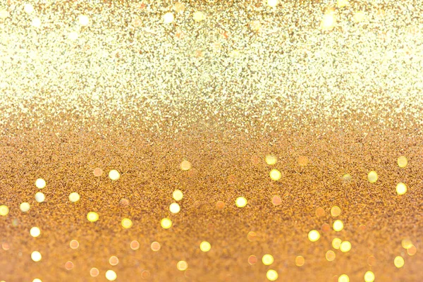 Złote Błyszczące Światła Błyszczące Konfetti Świąteczne Tło Teksturą Abstrakcyjne Boże — Zdjęcie stockowe