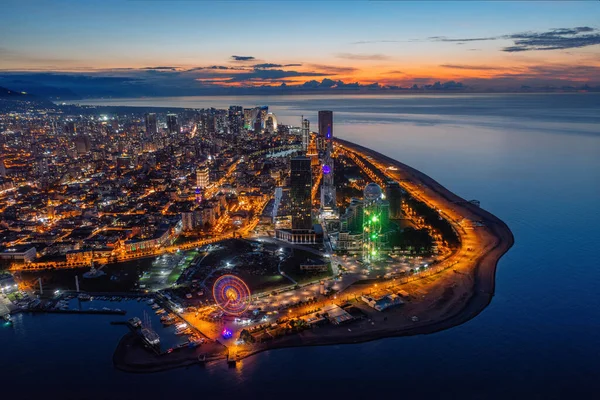 Gürcistan 'ın Batum şehrinin insansız hava görüntüsü