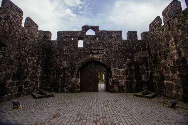 Eski Bizans Gonio Aphsaros ortaçağ kalesi, Batumi, Georgia.