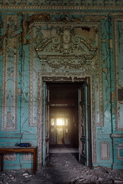 Alte Verlassene Historische Villa Ehemaliges Philippower Gut Gebiet Moskau — Stockfoto