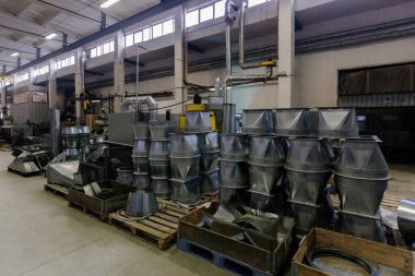 Endüstriyel ısıtma, kurutma ve durum sistemi kanalları için yedek parça.