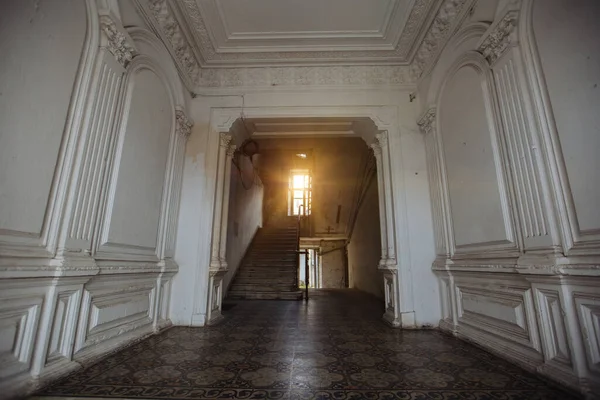 Hall Entrada Antigua Mansión — Foto de Stock