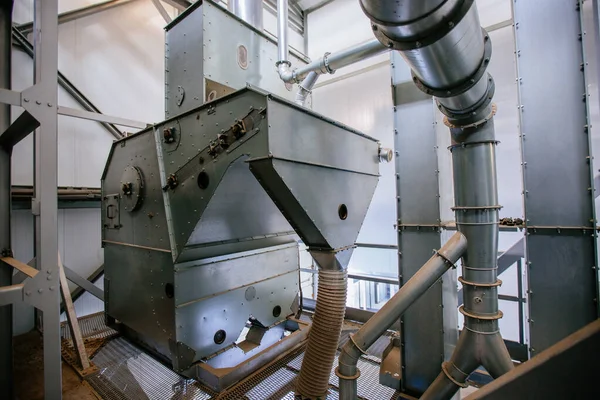 Промышленная Сушильная Машина Трубопровод Сепаратор — стоковое фото
