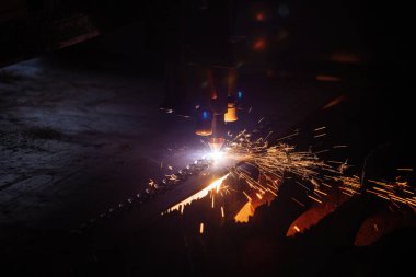 Plazma yumruklama makinesi, kapat.