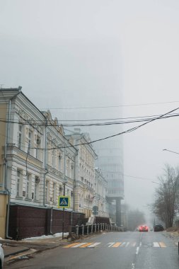 Voronezh 'de sisli bir sabah..