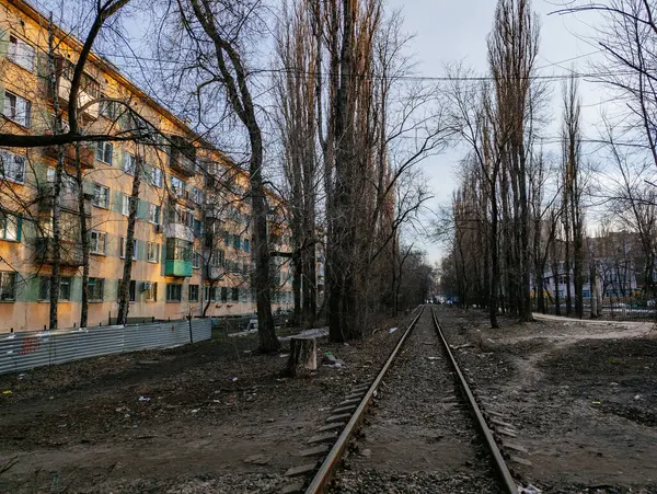 Voronezh Rusya 'nın yoksul mahallesi.