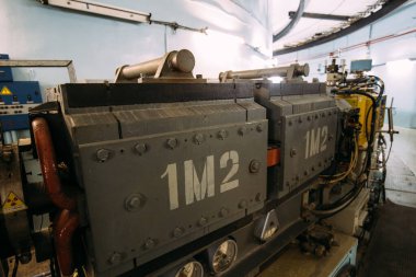 Süperiletken halka elektromıknatısı siklotron parçacık hızlandırıcıda.